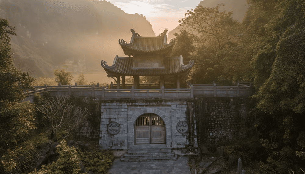 Am Tien Cave is the spiritual heart of the complex where history, faith, and nature converge in quiet harmony
